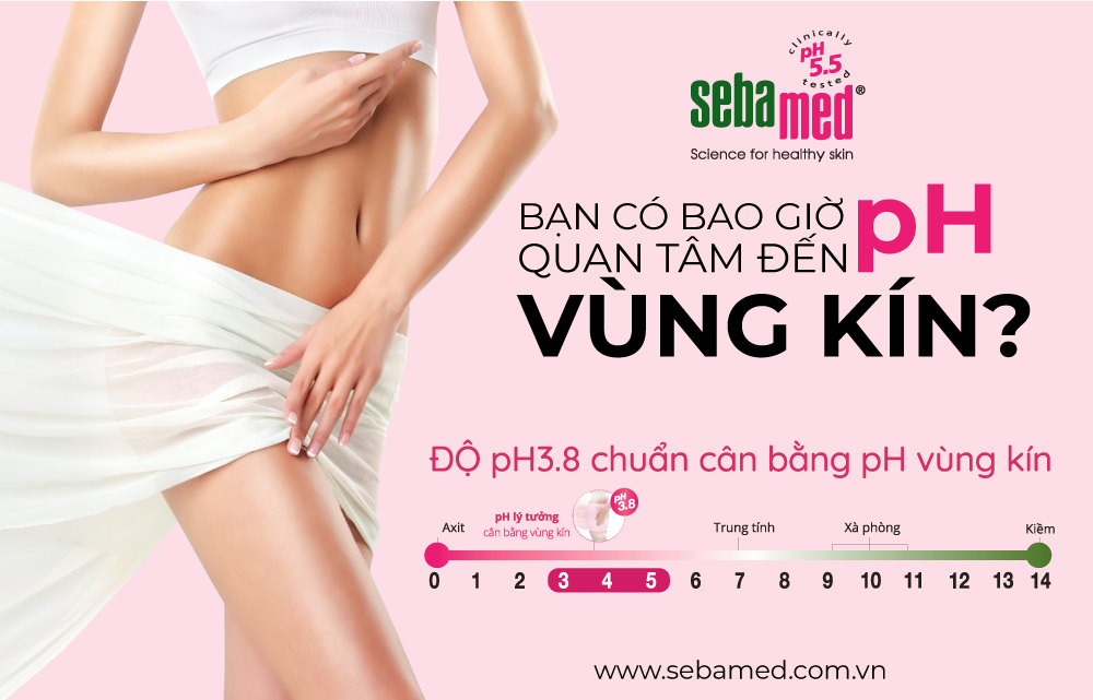 Độ pH chuẩn cho vùng kín khỏe mạnh 1 - 1 độ pH vùng kín