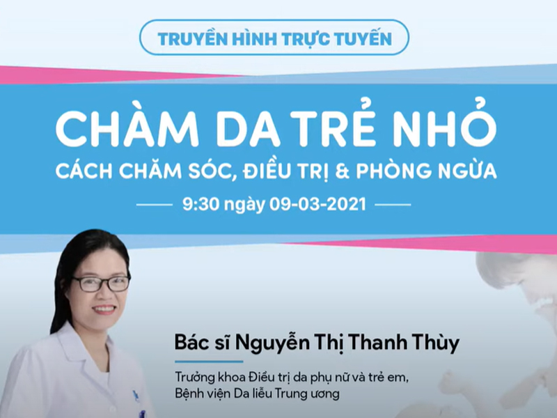 Cân Bằng pH Phòng Ngừa Chàm Da Cho Bé 1 - 1 Chàm da trẻ nhỏ