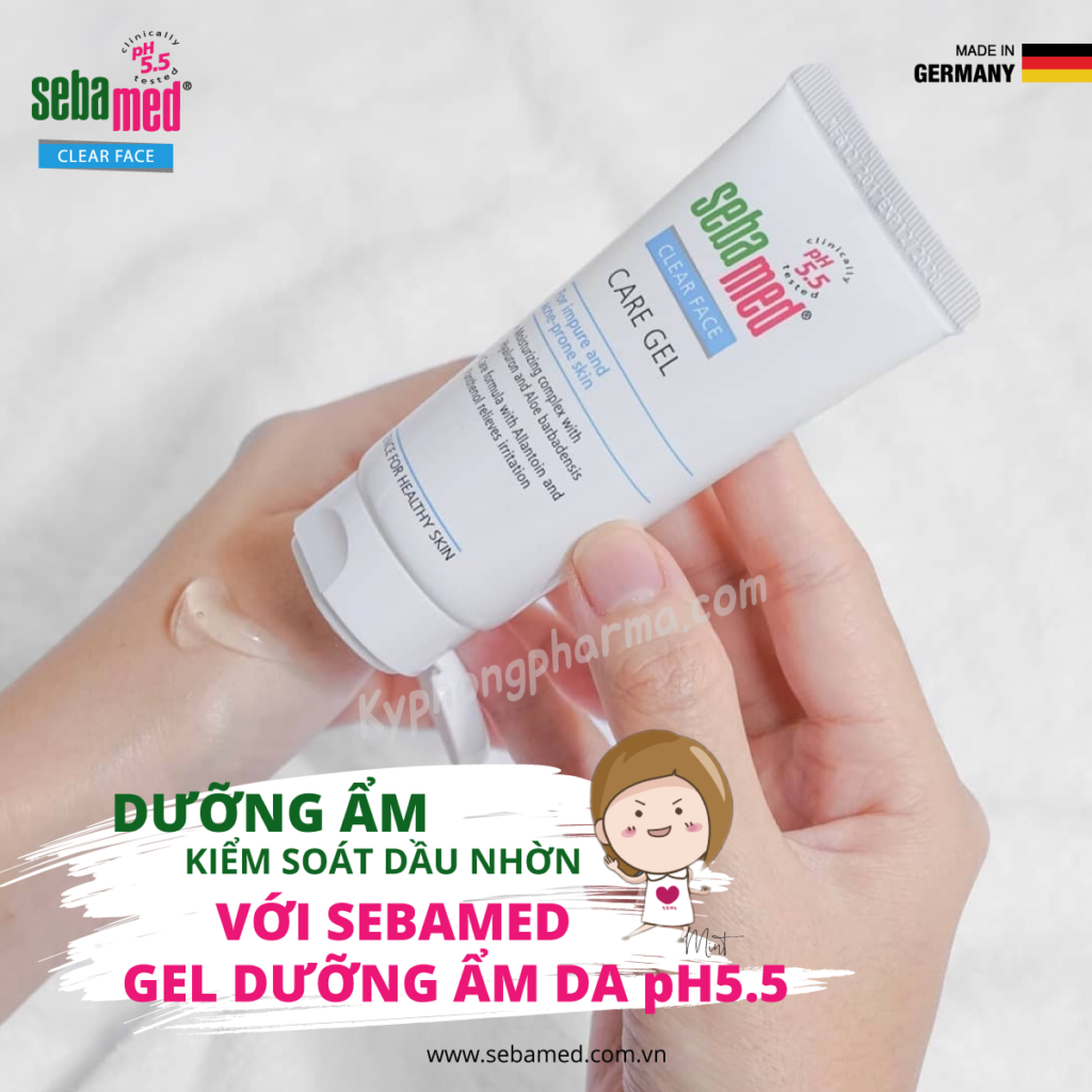 Gel dưỡng ẩm chăm sóc và bảo vệ da Sebamed pH5.5 – www.sebamed.com.vn