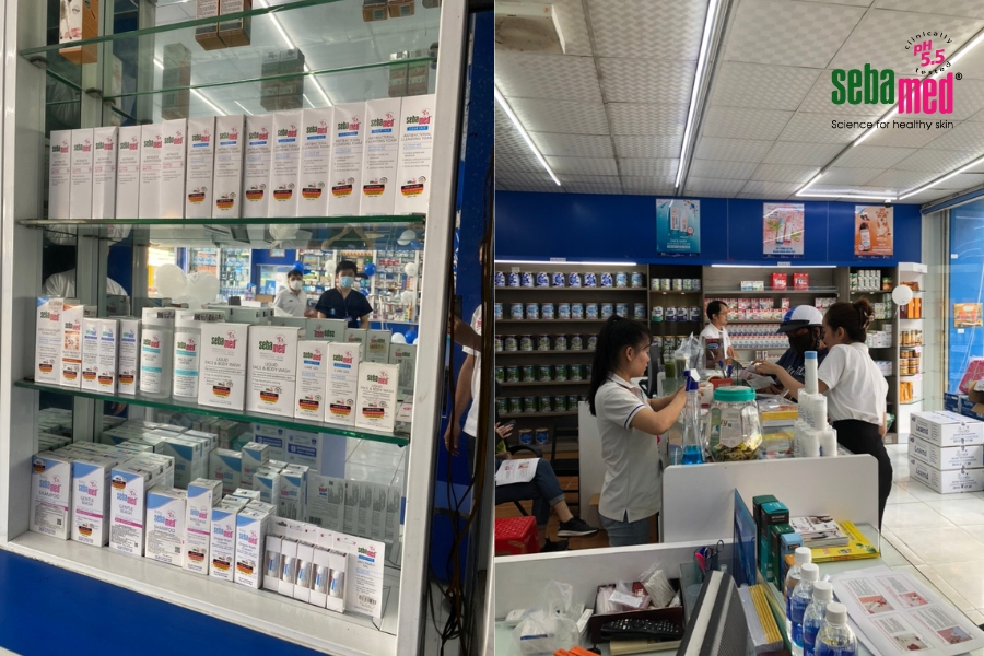 Event Soi Da, Tặng Sample, Training & Tuần Lễ Vàng Sebamed Tại Chuỗi Nhà Thuốc Lớn Bình Dương 6 - 6 Sản phẩm có vị trí đẹp sẽ dễ dàng tiếp cận với khách hàng hơn