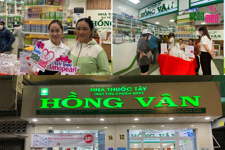 Event Soi Da, Tặng Sample, Training & Tuần Lễ Vàng Sebamed Tại Chuỗi Nhà Thuốc, Đối Tác Ở An Giang 6 - 7 Không khí event sôi động tại nhà thuốc Hồng Vân