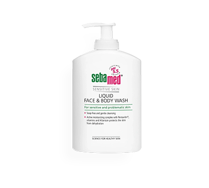 Sữa rửa mặt và tắm toàn thân Sebamed (300ml)
